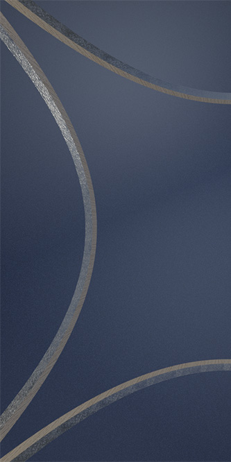Parenthèse, lit de rêves, chêne clair et feuille d’argent, 200 x 210 x 200 cm